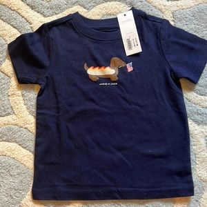 Janie and Jack t-shirt. size 12-18 months, new with tags.